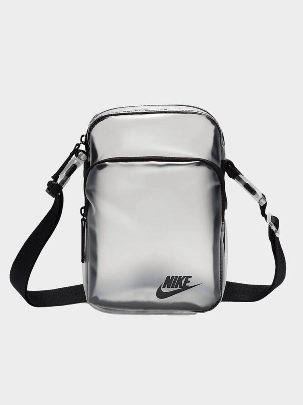 Nike Heritage Crystal 4L Crossbody Bag HV8924-908 Clear Black Unisex Casual NWT